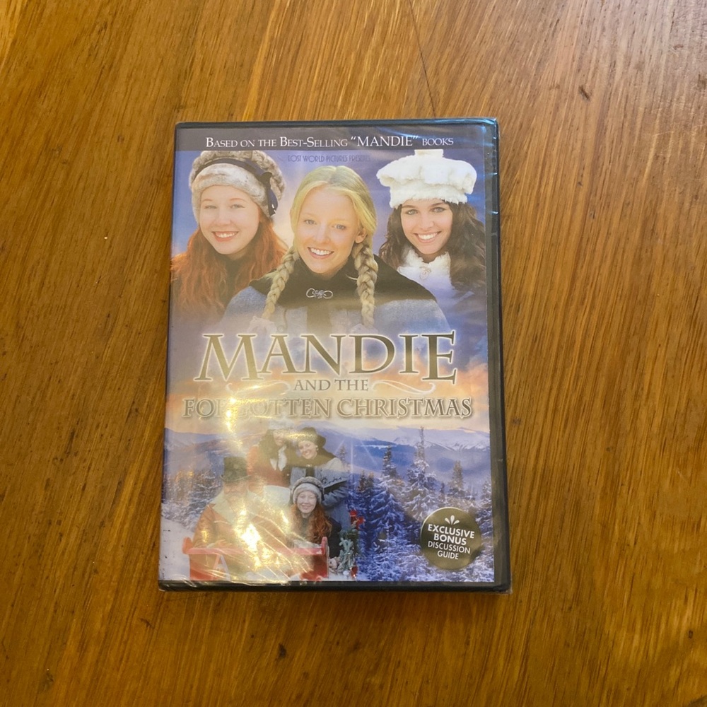 Brand new Mandie and the Forgotten Christmas DVD